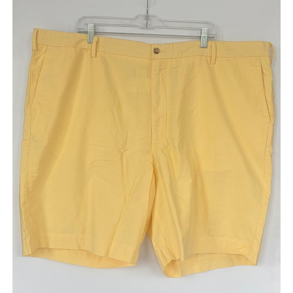 Polo Ralph Lauren Mens Size 48 Yellow Classic Fit Resort Chino Cotton Shorts New
